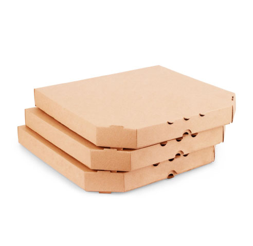 Cajas en cartón para pizza varias